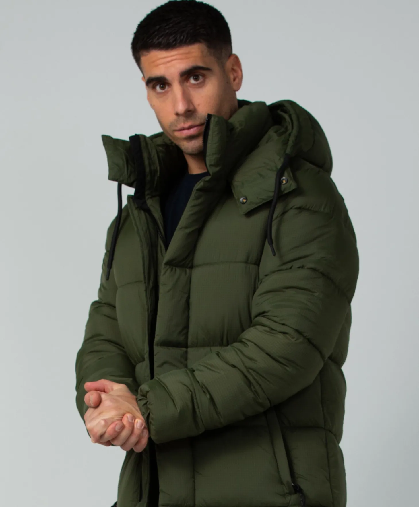 Superdry Ribstop Longline Puffer jacket