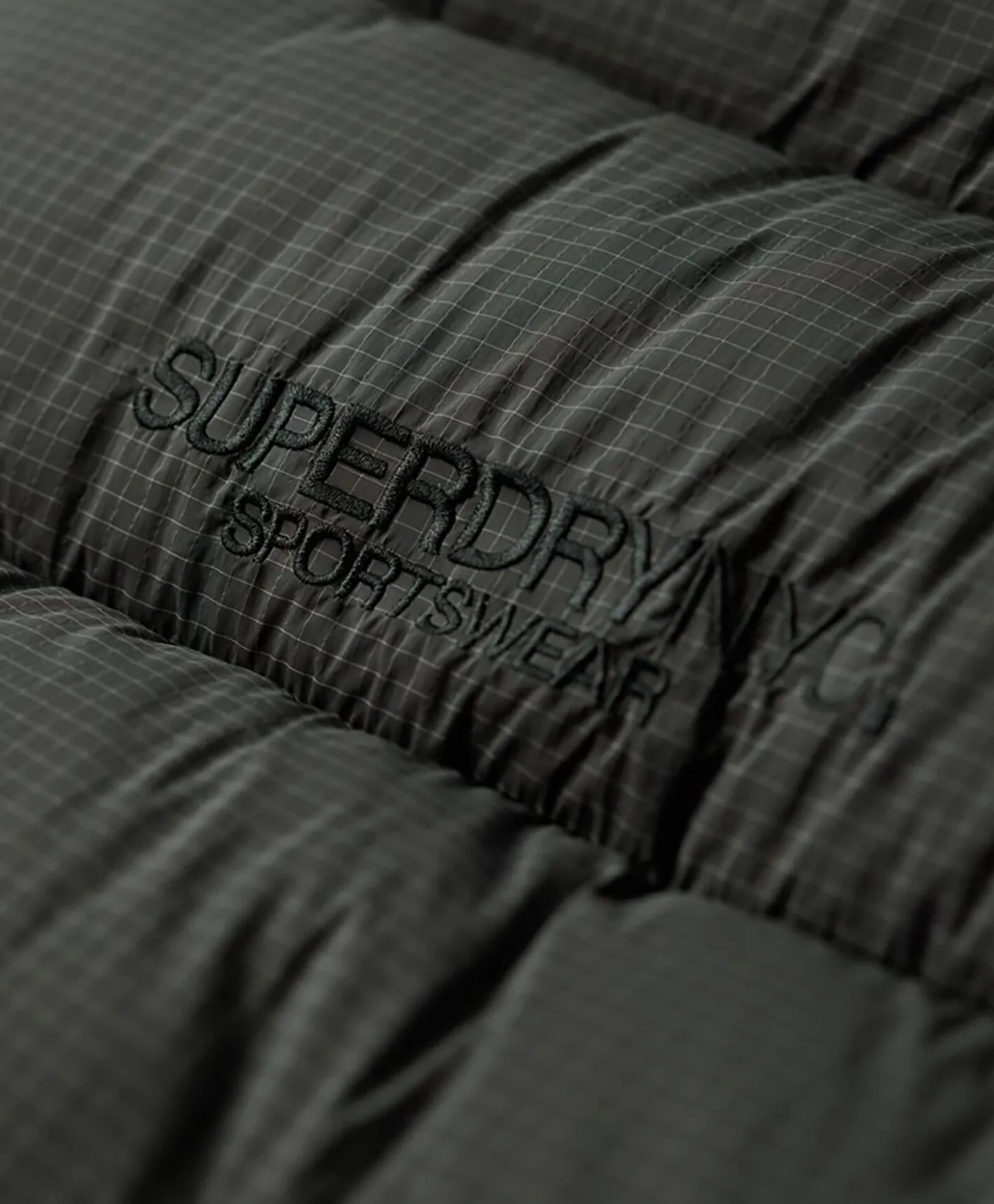 Superdry Ribstop Longline Puffer jacket