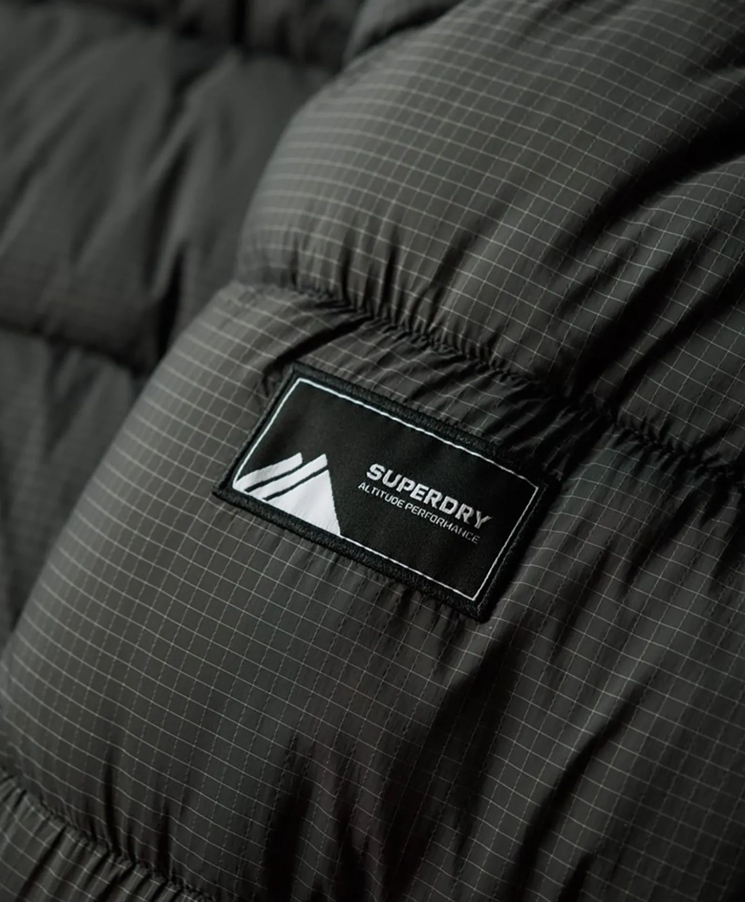 Superdry Ribstop Longline Puffer jacket