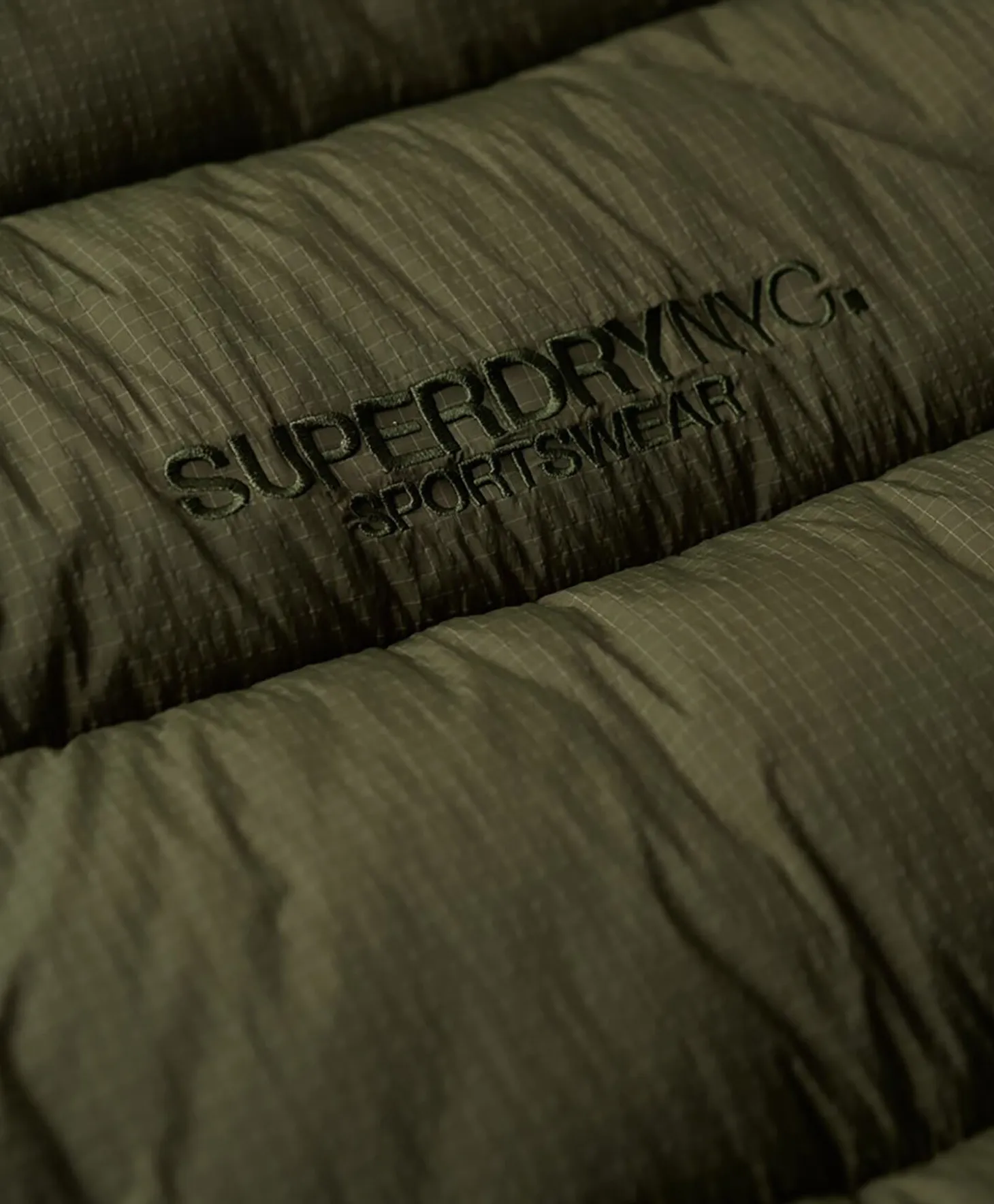 Superdry Ribstop Longline Puffer jacket