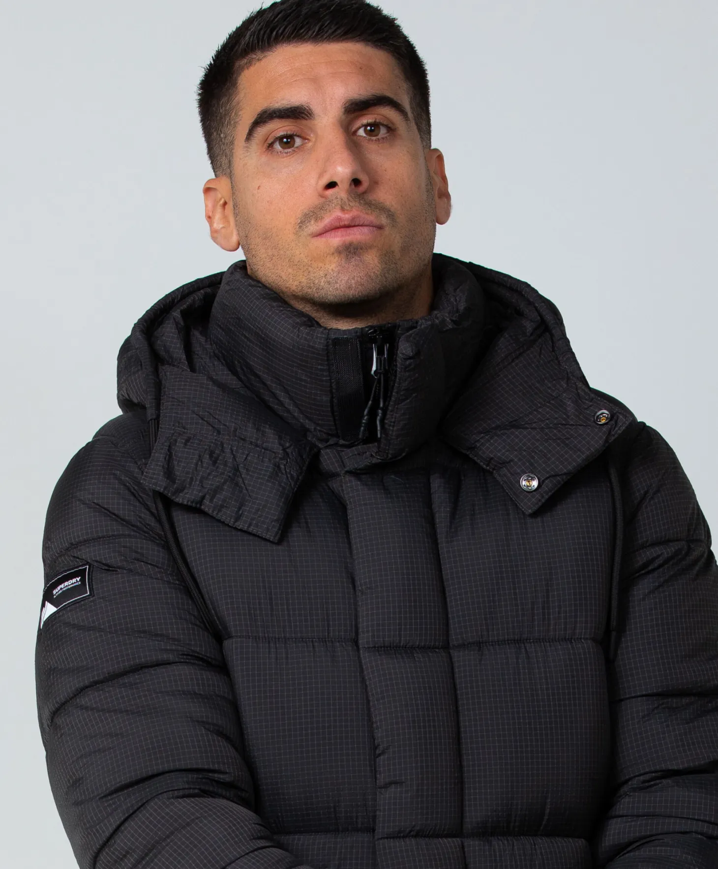 Superdry Ribstop Longline Puffer jacket