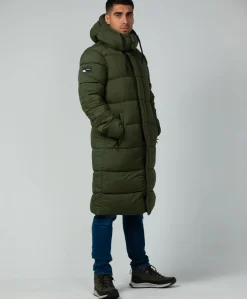 Superdry Ribstop Longline Puffer jacket