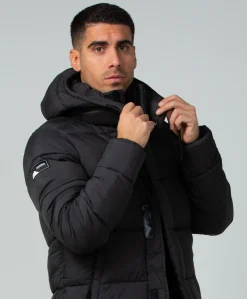 Superdry Ribstop Longline Puffer jacket