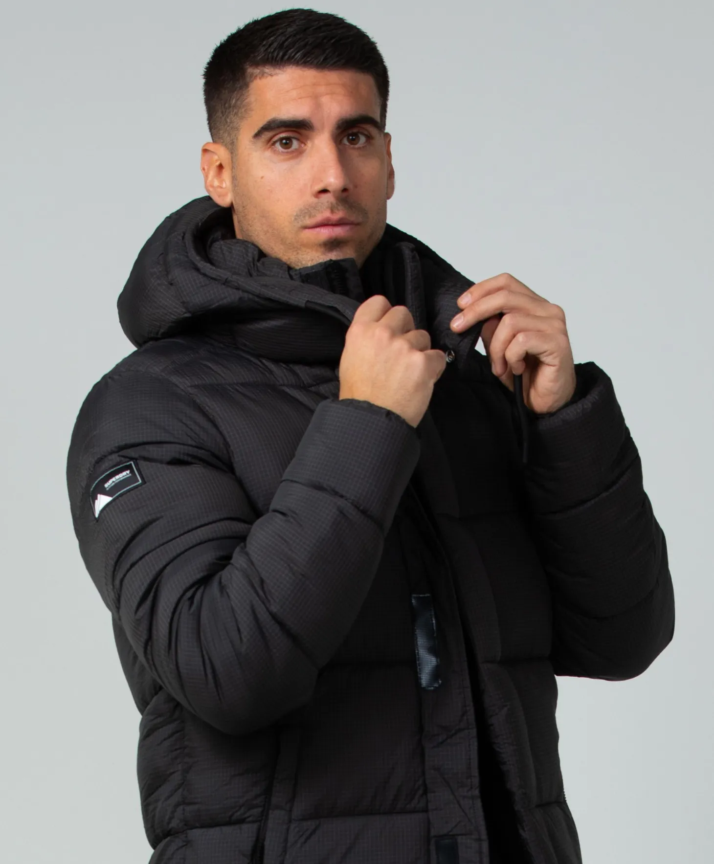 Superdry Ribstop Longline Puffer jacket