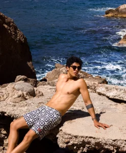 Superdry Tile Print Swim Shorts