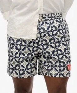 Superdry Tile Print Swim Shorts