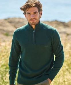 Superdry ullgenser half zip