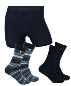 Tufte Soft Boost Boxer og 2pk Sokk Giftbox