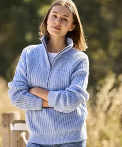 Twentyfour Mode Iris 1/2 zip Knit