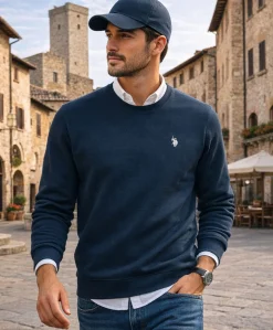 U.S PoloTais Rundhalset Sweat