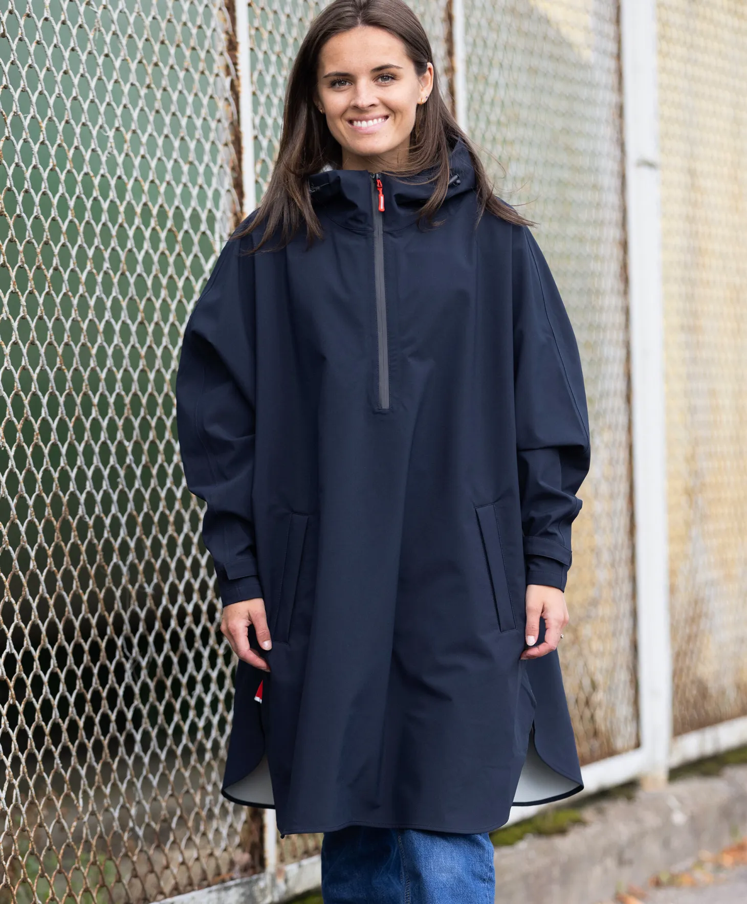 Vannucci Regn Poncho Dame