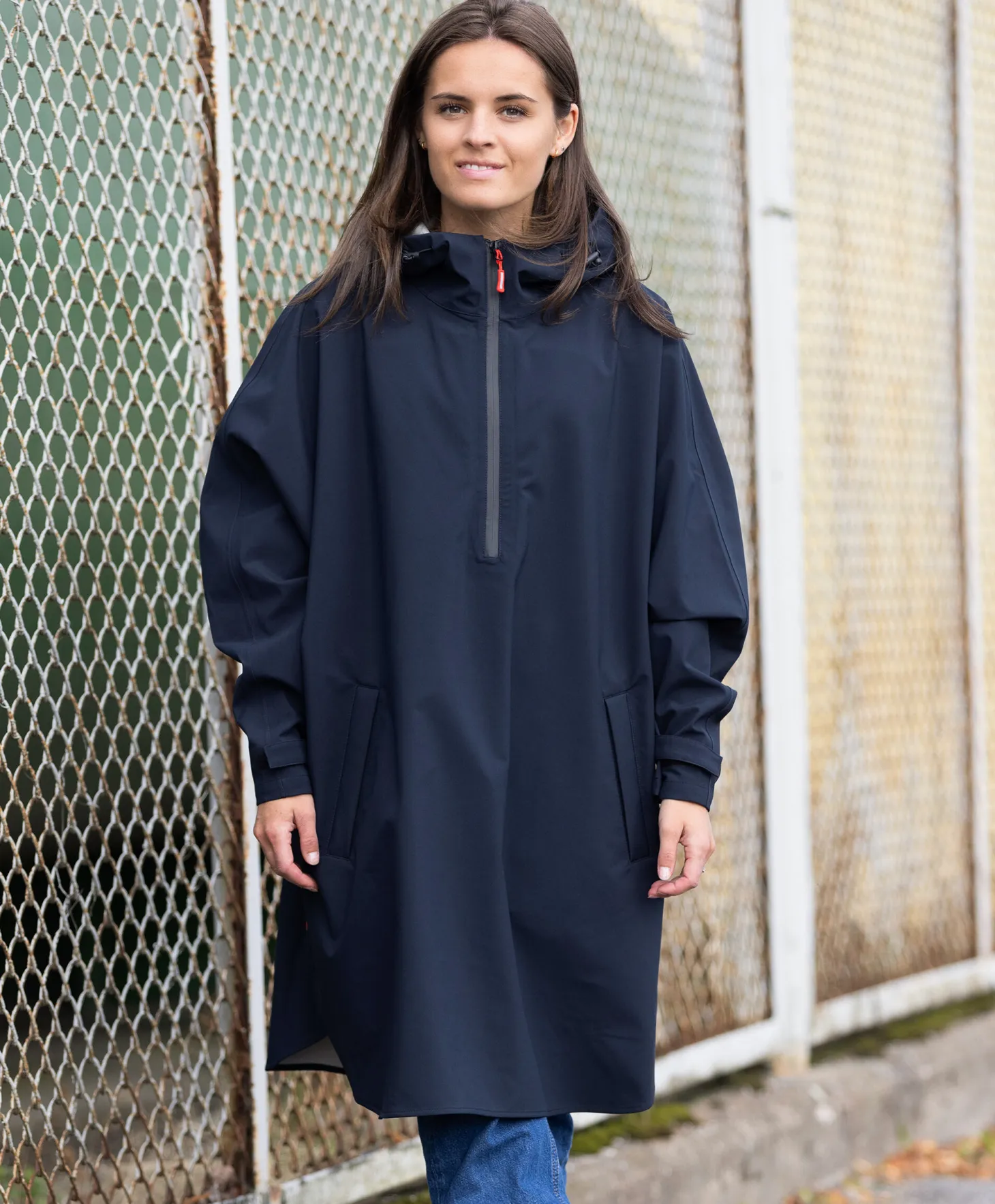 Vannucci Regn Poncho Dame