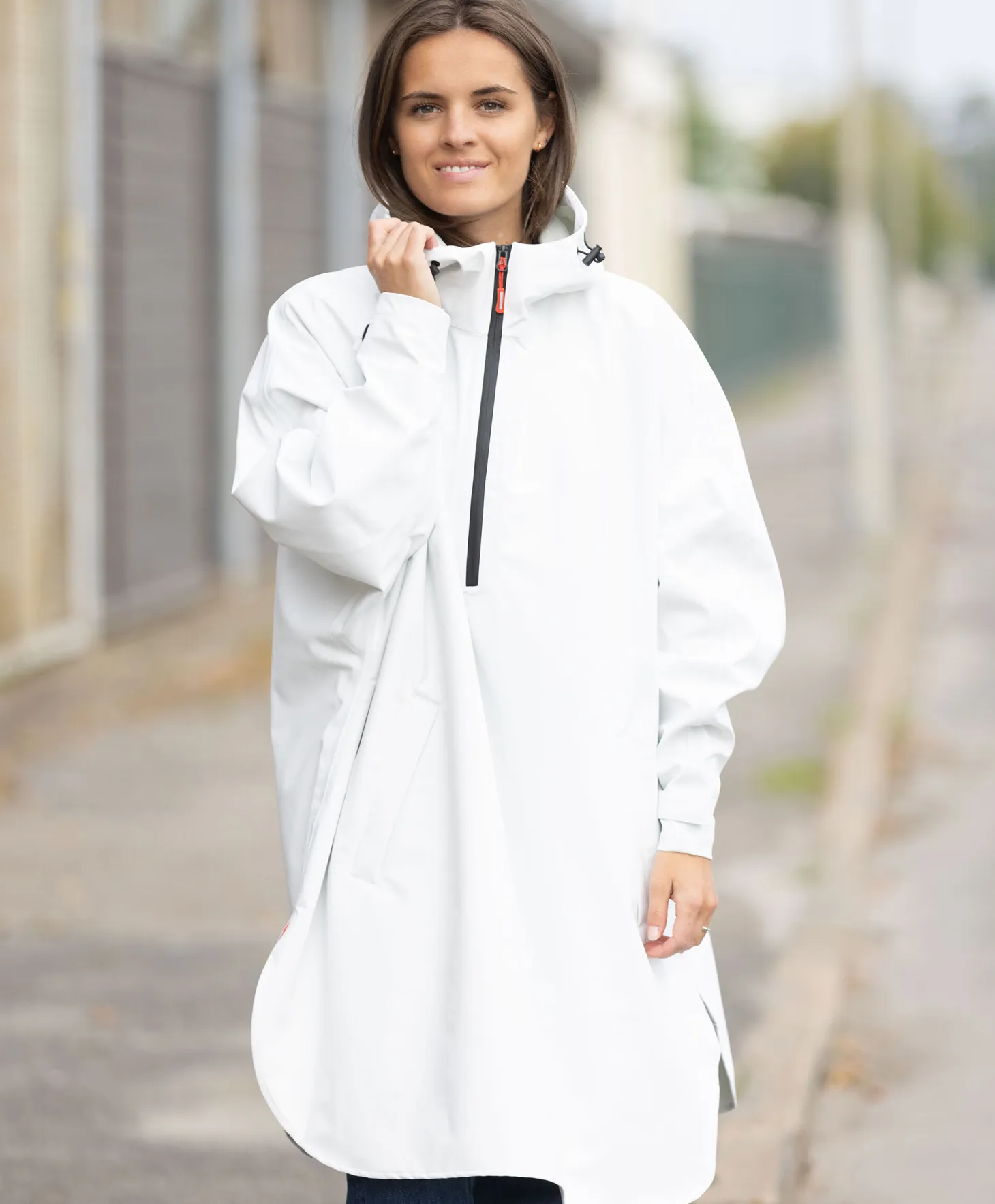 Vannucci Regn Poncho Dame