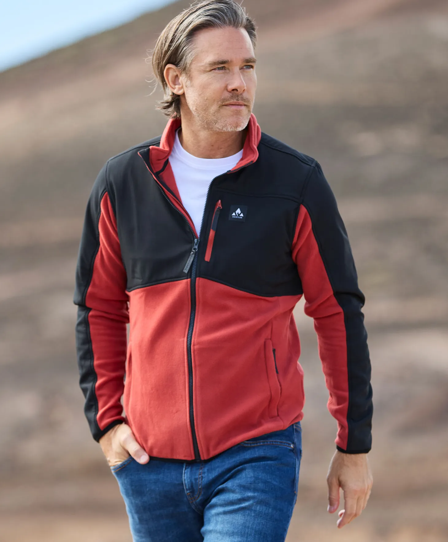 Whistler Evo Fleece jakke herre